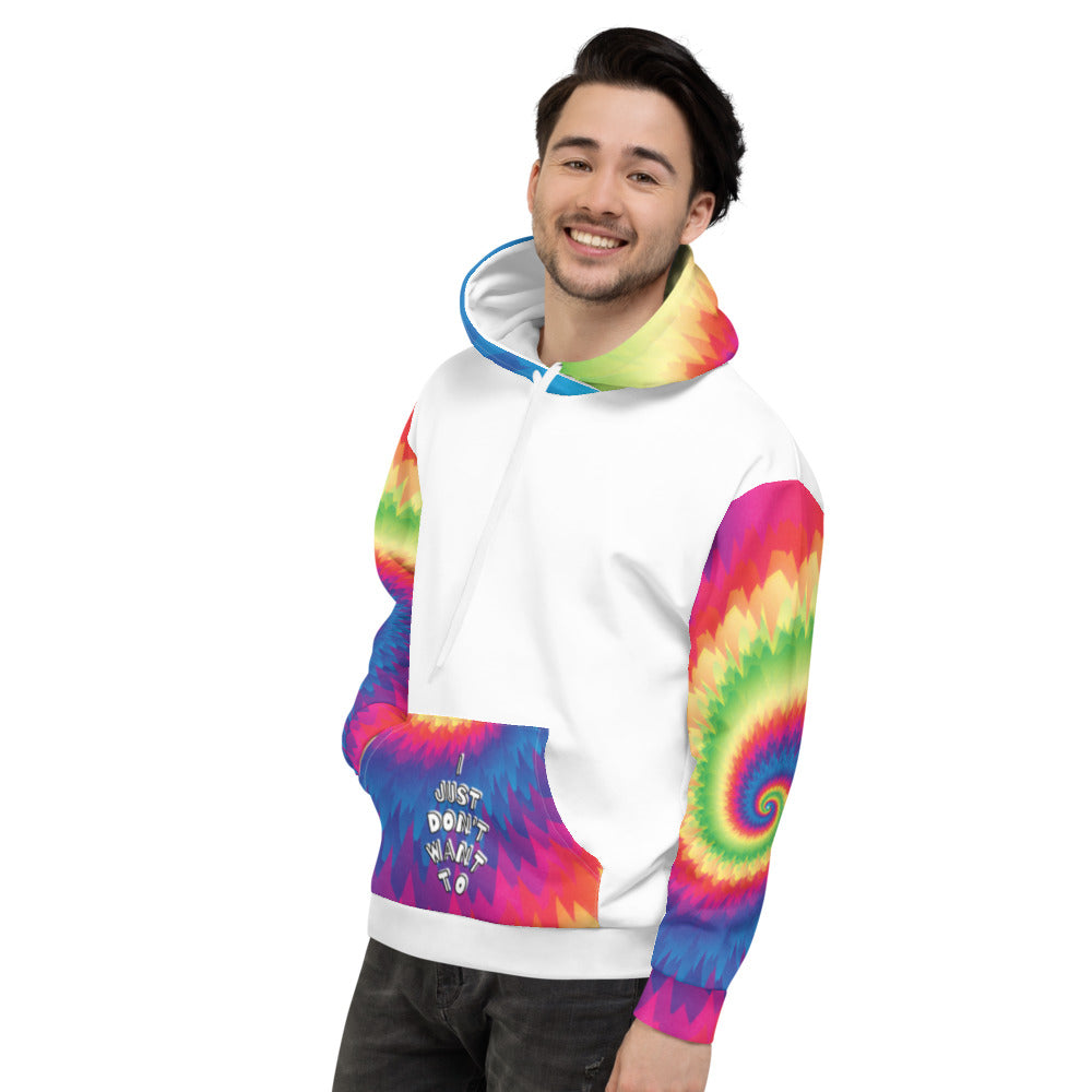 Unisex Hooded Sweatshirt  (I just don't want to)