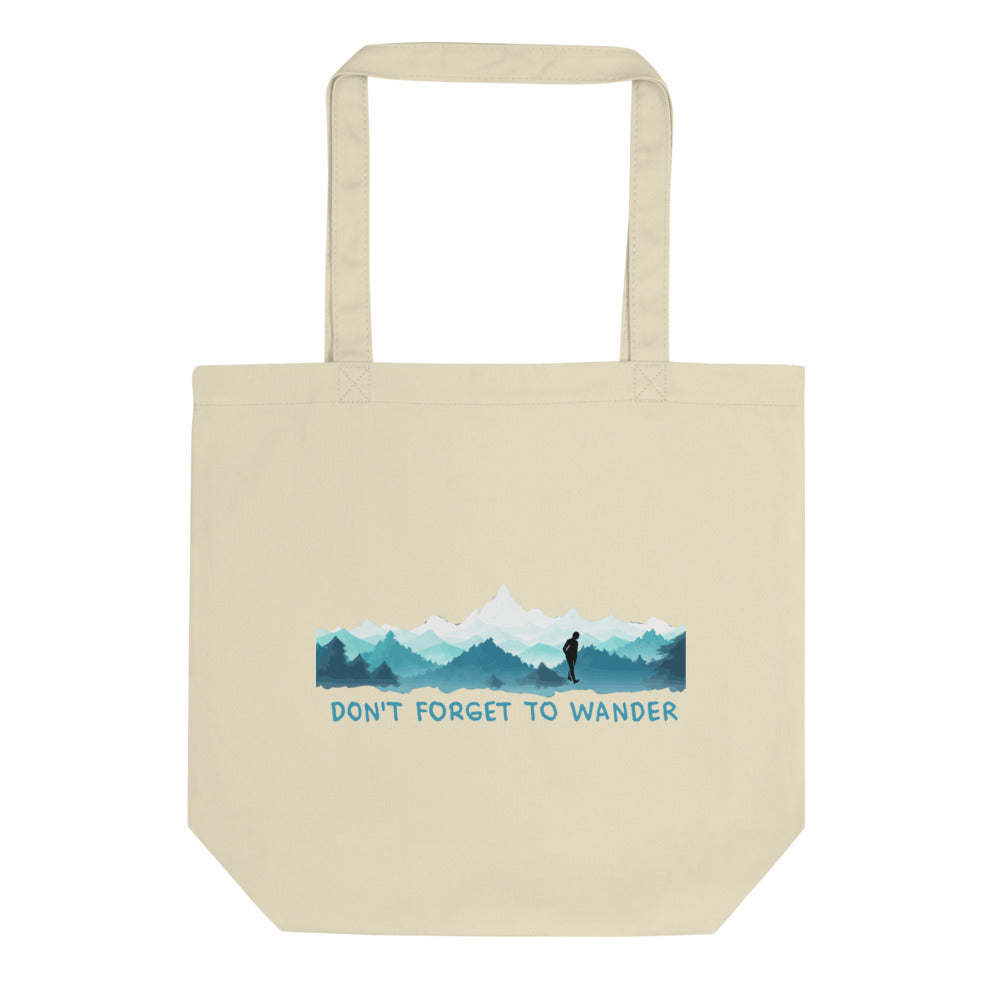 Eco Tote Bag (Don't Forget To Wander)