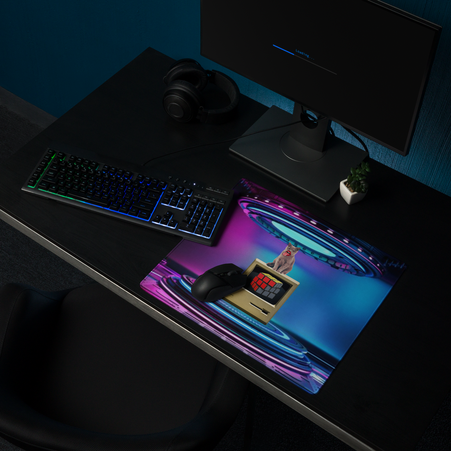 (80's with a twist) Gaming mouse pad