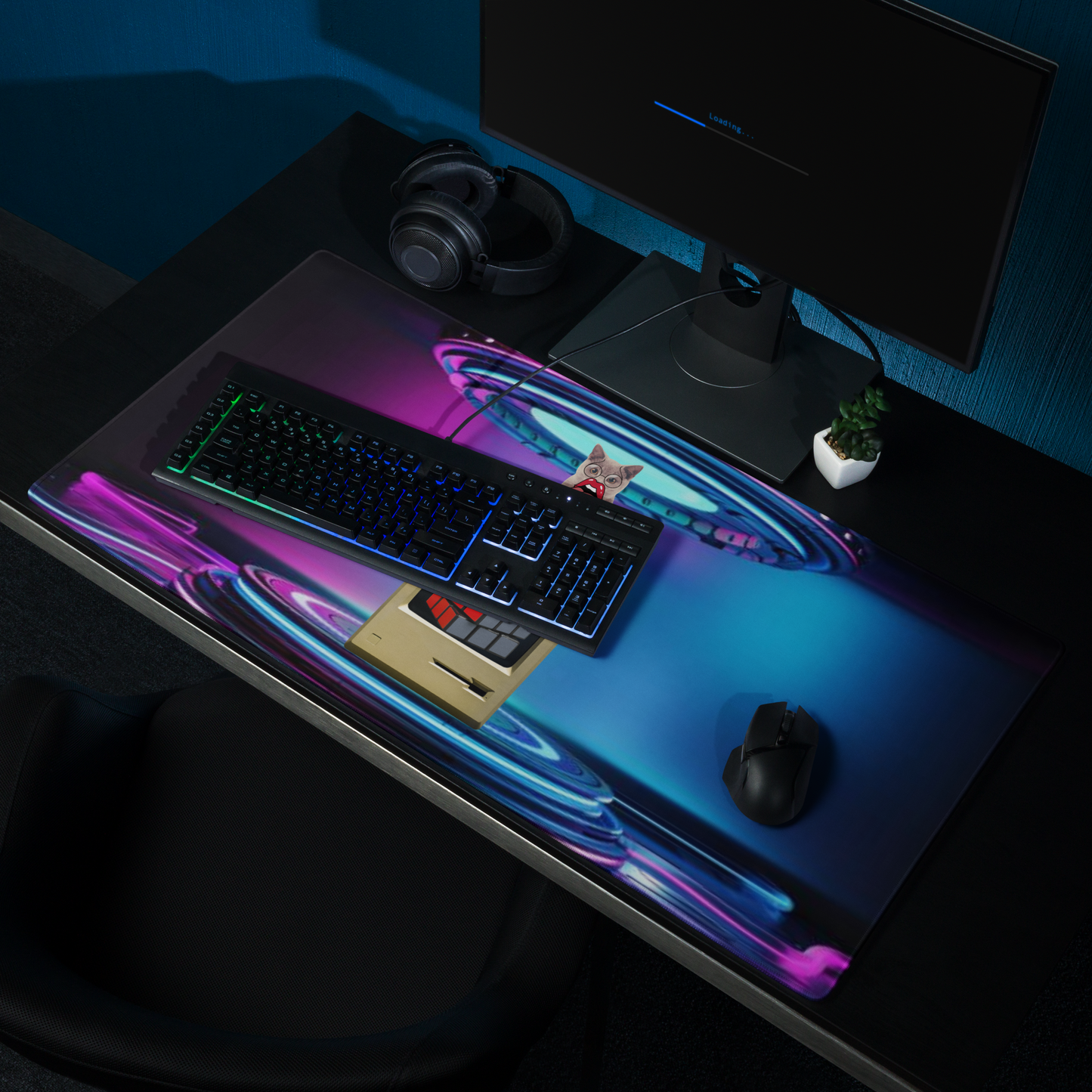 (80's with a twist) Gaming mouse pad