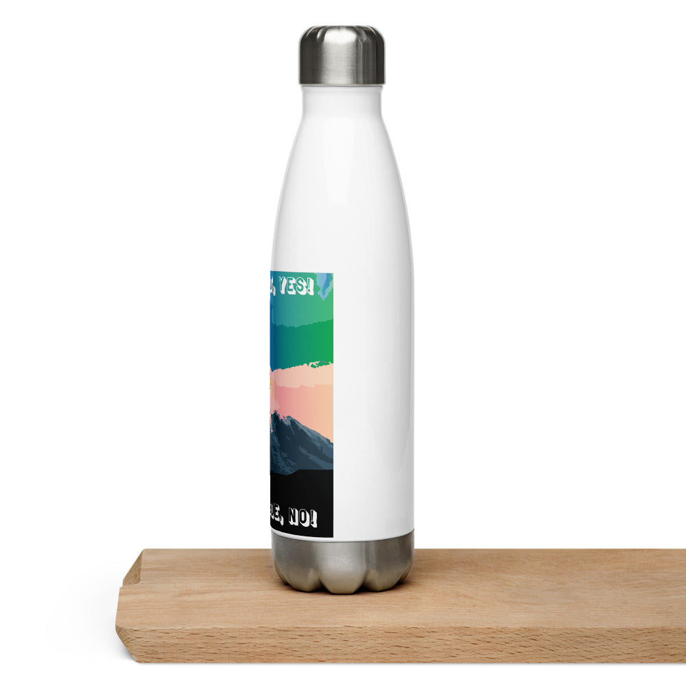 Stainless Steel Water Bottle  (Difficult, yes!   Impossible, NO!)