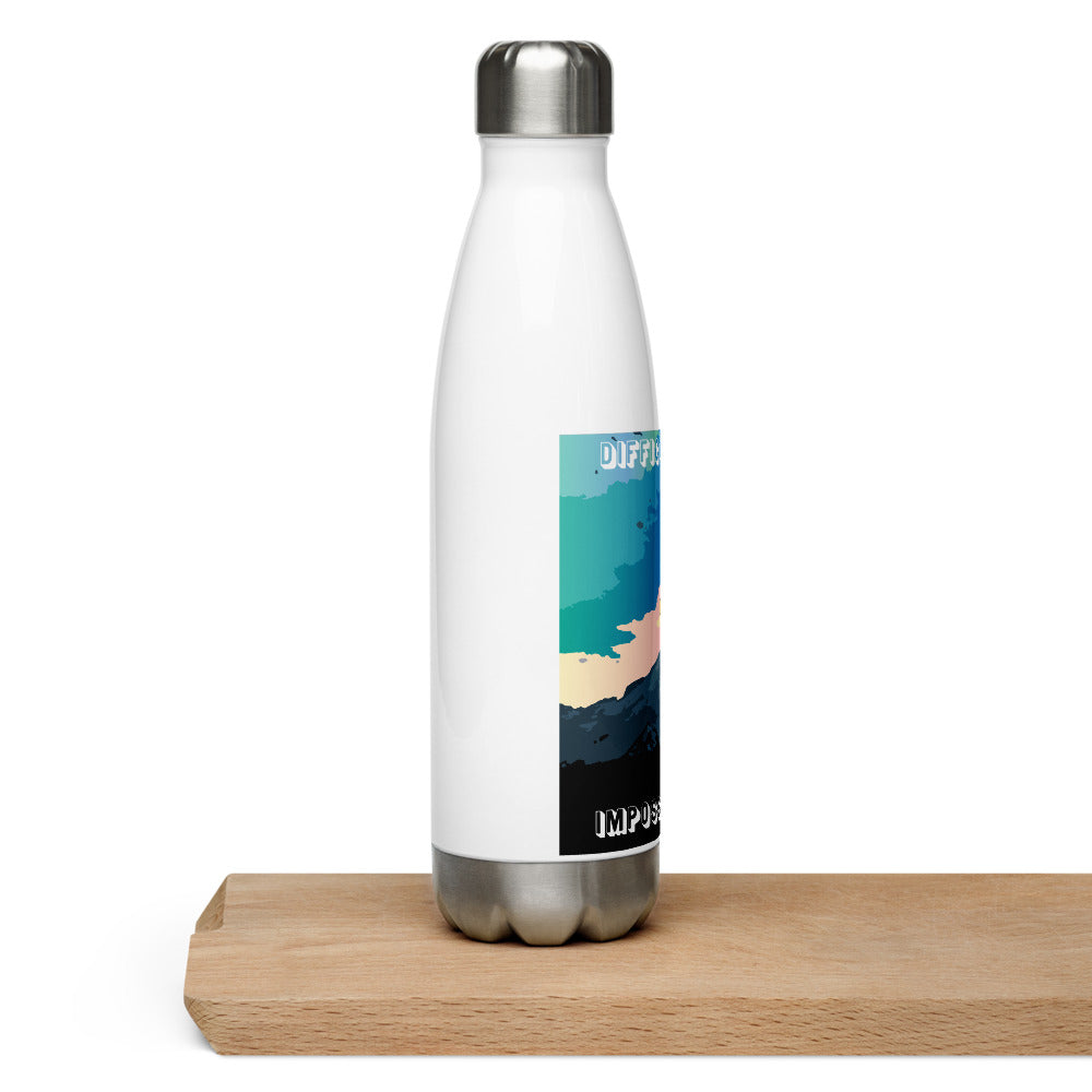 Stainless Steel Water Bottle  (Difficult, yes!   Impossible, NO!)