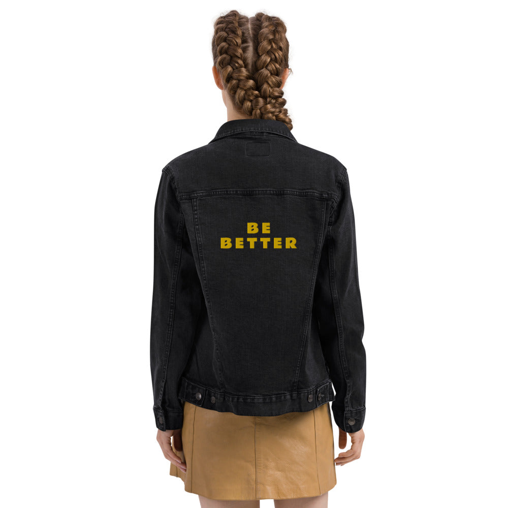 Unisex denim jacket  (BE BETTER)