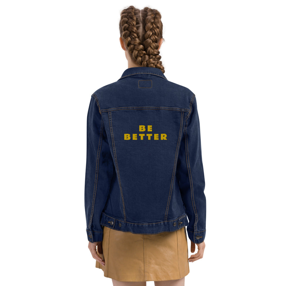 Unisex denim jacket  (BE BETTER)