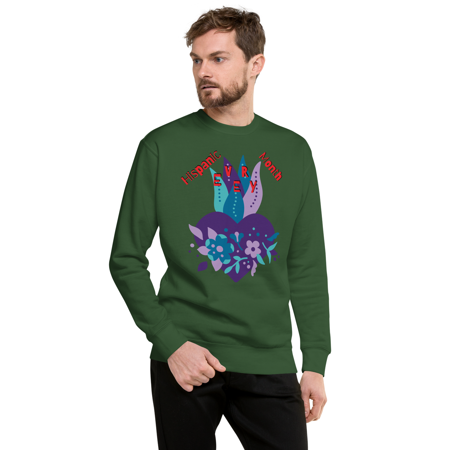 Unisex Fleece Pullover (Hispanic Every Month)