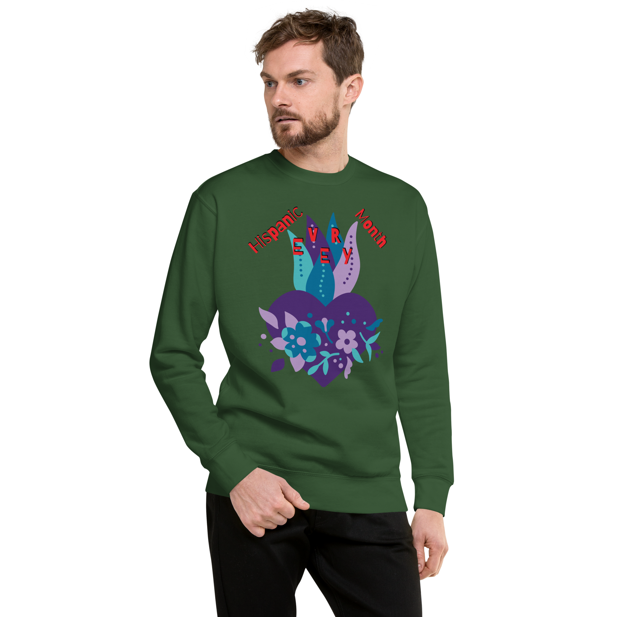 Unisex Fleece Pullover (Hispanic Every Month)